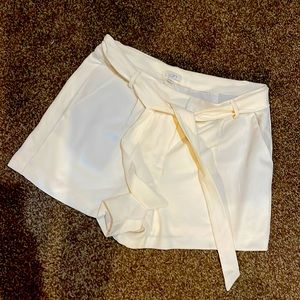 Loft shorts with removable tie size 12
